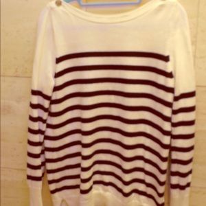 J Crew Stripped sweater